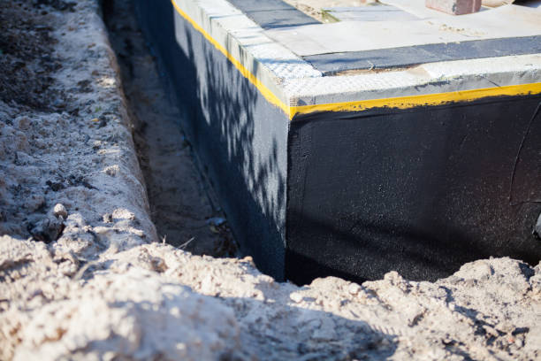 Professional Waterproofing technician working in Anderson, SC